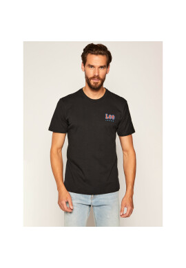 Lee Тишърт Chest Logo Tee L64RFE01 Черен Regular Fit - Pepit.bg