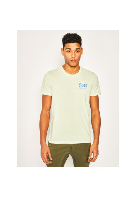 Lee Тишърт Chest Logo Tee L64RFENK Зелен Regular Fit - Pepit.bg