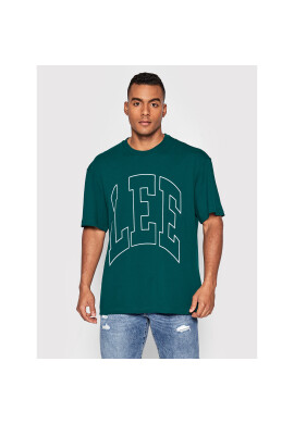 Lee Тишърт Esmeralda L69CFE96 Син Loose Fit - Pepit.bg