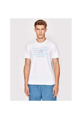 Lee Тишърт Hd L68JF Бял Regular Fit - Pepit.bg