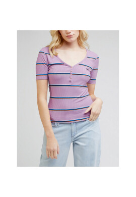 Lee Тишърт L44KIQ63 Виолетов Slim Fit - Pepit.bg