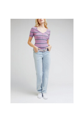 Lee Тишърт L44KIQ63 Виолетов Slim Fit - Pepit.bg