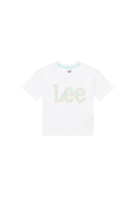 Lee Тишърт Marble Print LEG5082 Бял Regular Fit - Pepit.bg