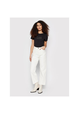 Lee Тишърт Shrunken L44TET01 Черен Slim Fit - Pepit.bg