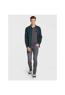 Lee Тишърт Small Logo L68WFEON 112321824 Сив Regular Fit - Pepit.bg