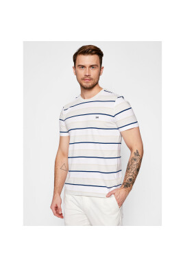Lee Тишърт Stripe L60XLAQA Бежов Regular Fit - Pepit.bg