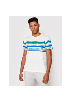 Lee Тишърт Stripy L63OLINQ Бял Regular Fit - Pepit.bg