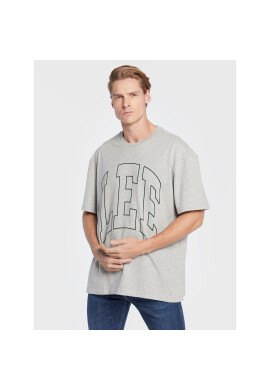 Lee Тишърт Varsity L69CFEMP Сив Loose Fit - Pepit.bg