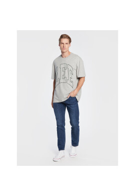 Lee Тишърт Varsity L69CFEMP Сив Loose Fit - Pepit.bg