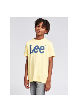 Lee Тишърт Wobbly Graphic 0002 Жълт Regular Fit - Pepit.bg