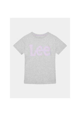 Lee Тишърт Wobbly Graphic LEG5029 Сив Regular Fit - Pepit.bg