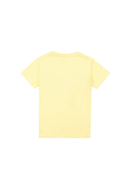 Lee Тишърт Wobbly Graphic LEG5029 Жълт Regular Fit - Pepit.bg