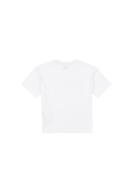 Lee Тишърт Wobbly Graphic LEG5030 Бял Regular Fit - Pepit.bg