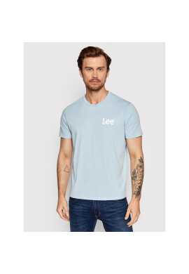 Lee Тишърт Wobbly Logo L65QAIUY Син Regular Fit - Pepit.bg