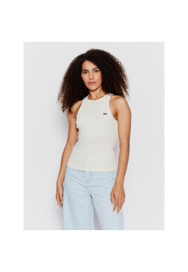 Lee топ Ribbed L44QUXNQ Бежов Regular Fit - Pepit.bg