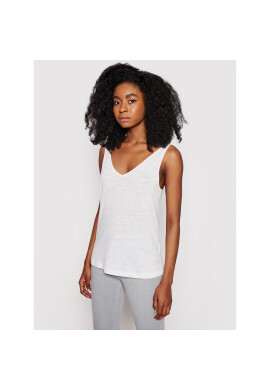 Lee топ V Neck L44UENLJ Бял Regular Fit - Pepit.bg