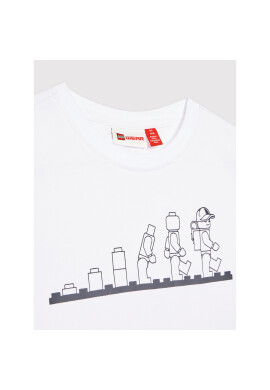 LEGO Wear Тишърт 11010400 Бял Regular Fit - Pepit.bg