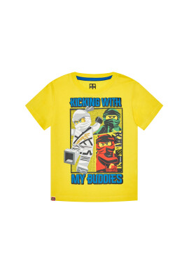 LEGO Wear Тишърт 12010095 Жълт Regular Fit - Pepit.bg