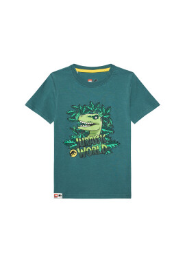 LEGO Wear Тишърт 12010109 Зелен Regular Fit - Pepit.bg