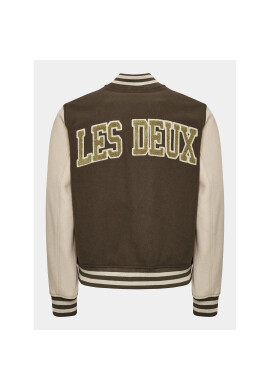 Les Deux Яке бомбър Varsity LDM610070 Кафяв Regular Fit - Pepit.bg