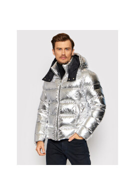 Les Hommes Пухено яке LLO502733U Сребрист Regular Fit - Pepit.bg