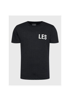 Les Hommes Тишърт LF2243010700 Черен Regular Fit - Pepit.bg