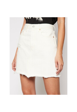 Levi's® Дънкова пола Decon 77882-0010 Бял Regular Fit - Pepit.bg
