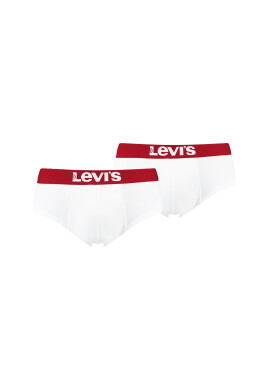 Levi's® Комплект 2 чифта слипове Solid Basic 905003001 Бял - Pepit.bg