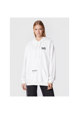 Levi's® Суитшърт Prism A0801-0038 Бял Oversize - Pepit.bg