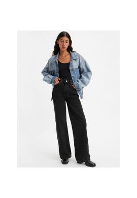 Levi's® Дънки Ribcage A6081-0001 Черен Wide Leg - Pepit.bg
