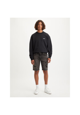Levi's® Дънкови шорти 398640099 Черен Straight Fit - Pepit.bg