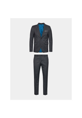 Lindbergh Костюм 30-606004 Сив Slim Fit - Pepit.bg