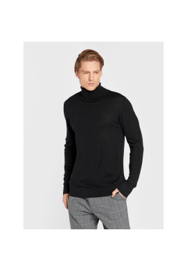 Lindbergh Поло 30-81068 Черен Slim Fit - Pepit.bg