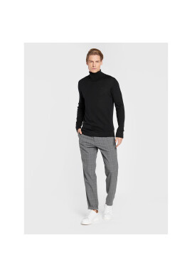 Lindbergh Поло 30-81068 Черен Slim Fit - Pepit.bg