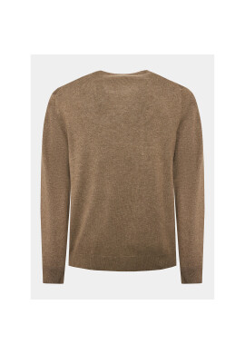Lindbergh Пуловер 30-80043 Кафяв Slim Fit - Pepit.bg