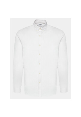Lindbergh Риза 30-203174 Бял Slim Fit - Pepit.bg