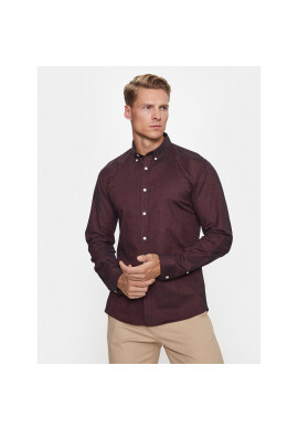 Lindbergh Риза 30-203174 Червен Slim Fit - Pepit.bg