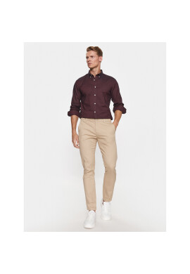 Lindbergh Риза 30-203174 Червен Slim Fit - Pepit.bg