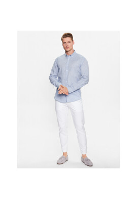 Lindbergh Риза 30-203344 Син Slim Fit - Pepit.bg