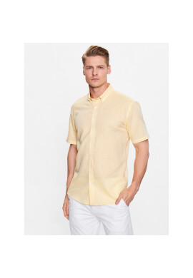 Lindbergh Риза 30-203345A Жълт Slim Fit - Pepit.bg