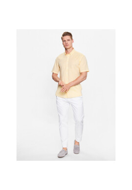 Lindbergh Риза 30-203345A Жълт Slim Fit - Pepit.bg