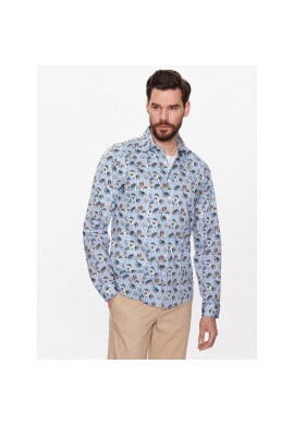 Lindbergh Риза 30-203400 Син Regular Fit - Pepit.bg