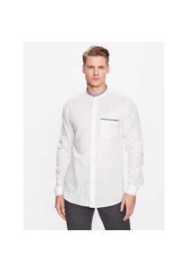 Lindbergh Риза 30-203416 Бял Slim Fit - Pepit.bg