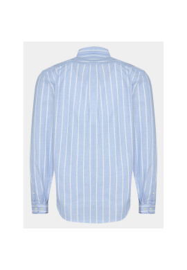 Lindbergh Риза 30-203536 Син Slim Fit - Pepit.bg