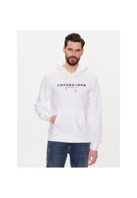 Lindbergh Суитшърт 30-705096C Бял Regular Fit - Pepit.bg