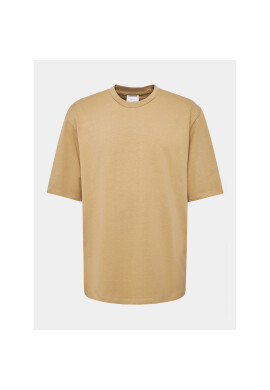 Lindbergh Тишърт 30-400120 Бежов Relaxed Fit - Pepit.bg