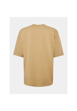 Lindbergh Тишърт 30-400120 Бежов Relaxed Fit - Pepit.bg