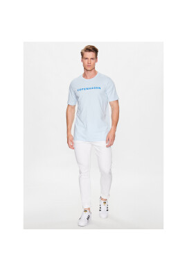 Lindbergh Тишърт 30-400200 Син Relaxed Fit - Pepit.bg