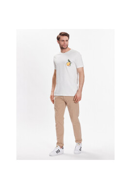 Lindbergh Тишърт 30-400220 Бял Relaxed Fit - Pepit.bg