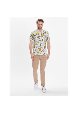 Lindbergh Тишърт 30-400223 Бял Relaxed Fit - Pepit.bg